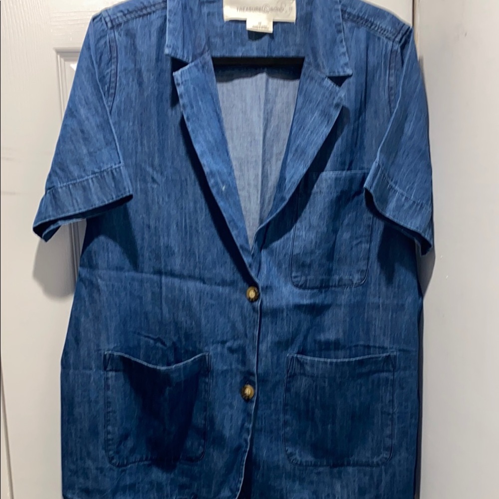Treasure & Bond Blue Camisole Top